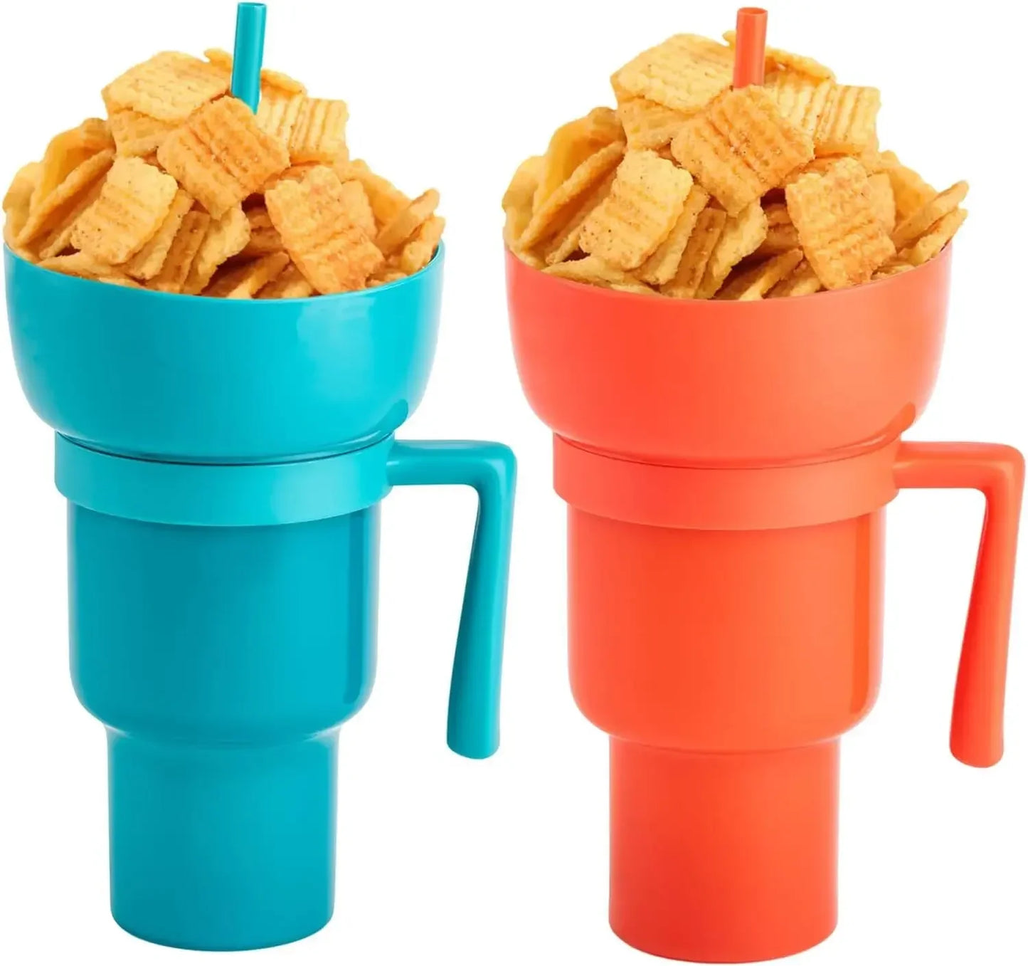 BowlBite™ 2 In 1 Snackies Cup Portable