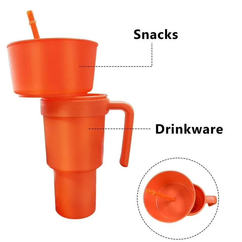 BowlBite™ 2 In 1 Snackies Cup Portable